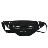 Neutral Outdoor Zipper Canvas Messenger Bag