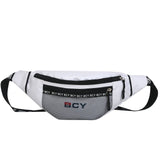 Neutral Outdoor Zipper Canvas Messenger Bag