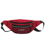 Neutral Outdoor Zipper Canvas Messenger Bag