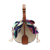 Ribbon Straw Bag
