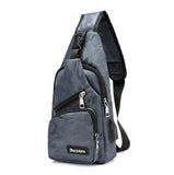 USB interface chest bag